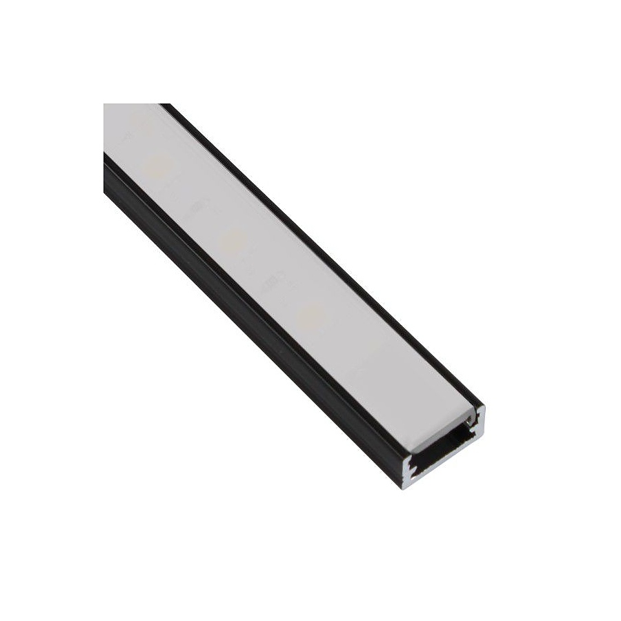 GLAVNA LED PROFIL LINEM, 2 i 3m. mat lenta BLACK