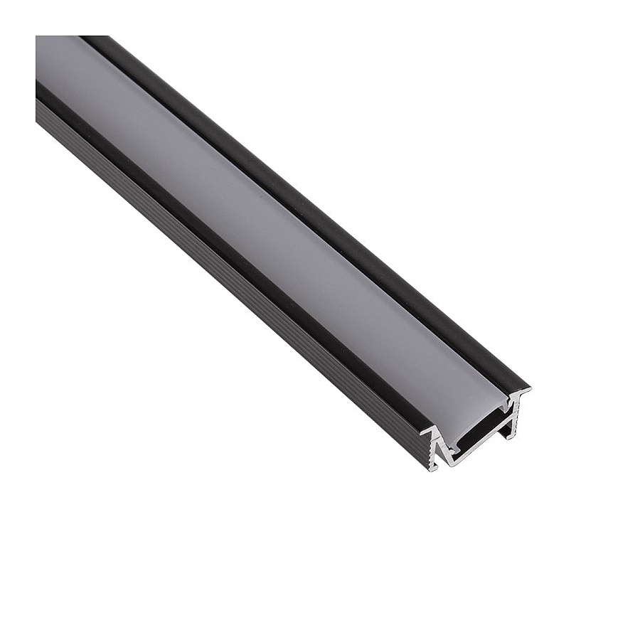 GLAVNA led profil ZENOLINE 3M, BLACK