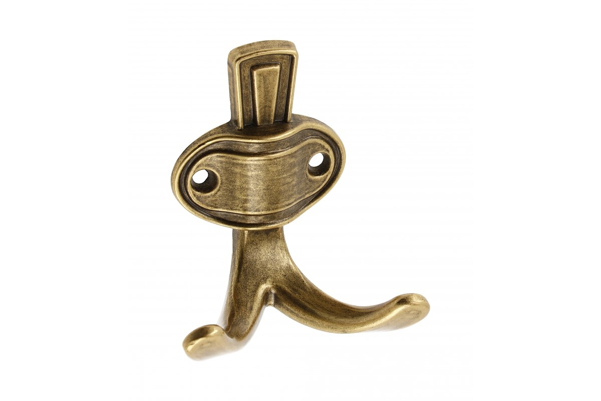 Glavna zakachalka CORUNA small antique brass №141