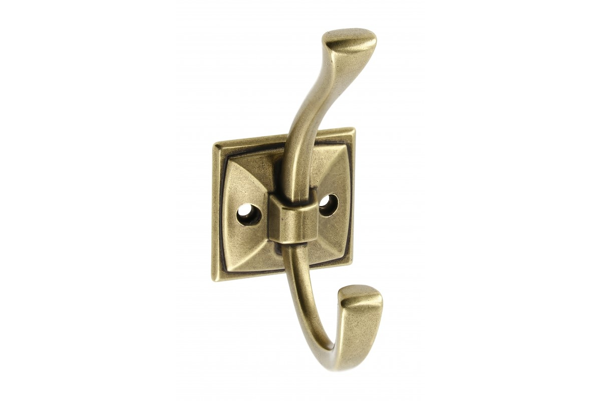 Glavna zakachalka MADRYT brass antique gold №109