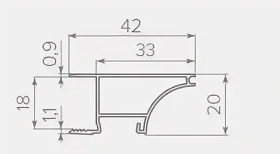 Led Profil GLAX AL 7