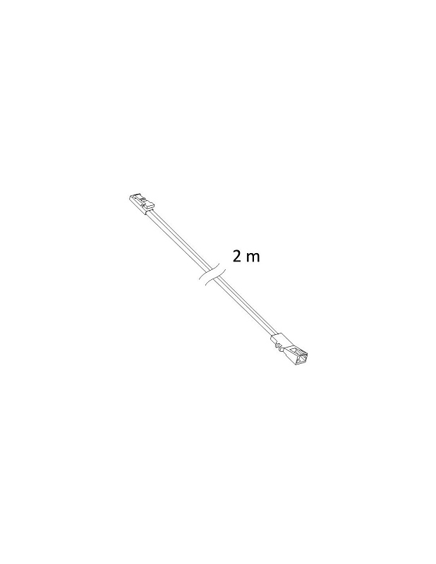 Kabel udaljavasht s konektor i gnezdo 2m byal 2