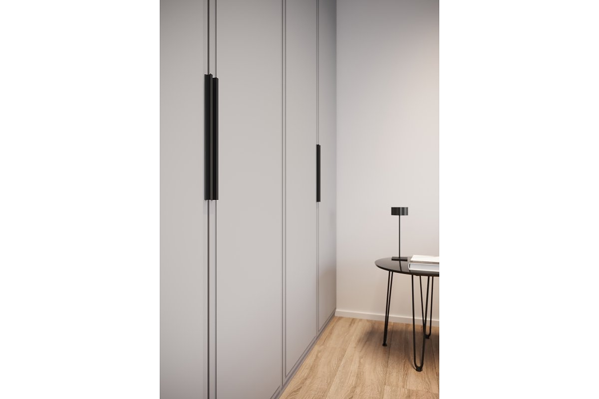 Mebelna drajka Groove cherna -160 -3