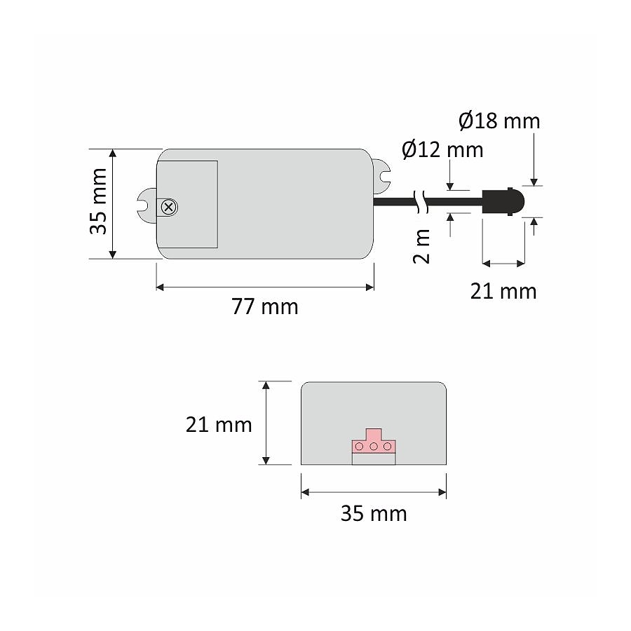 Senzor za dvijenie s driver 220-240V - 1