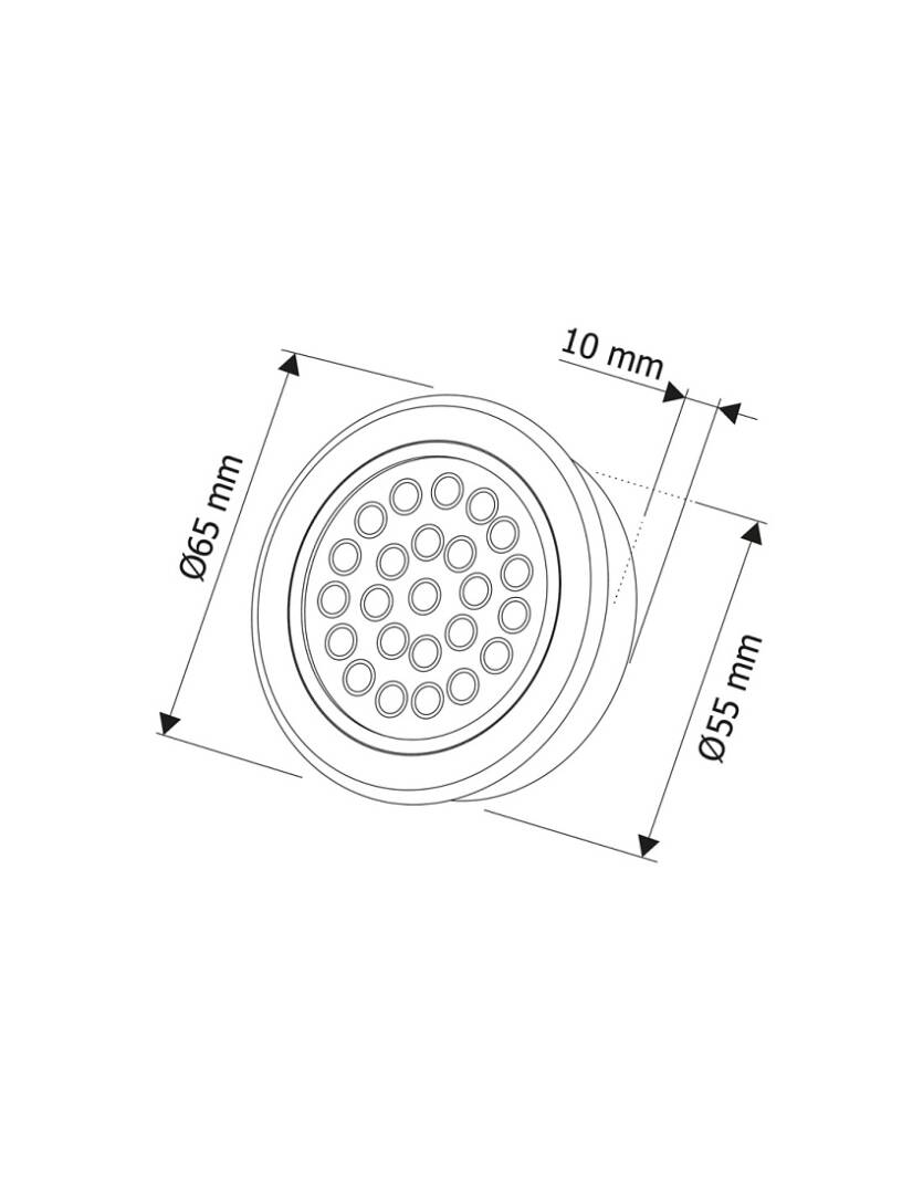 Led Luna za vgrajdane 1