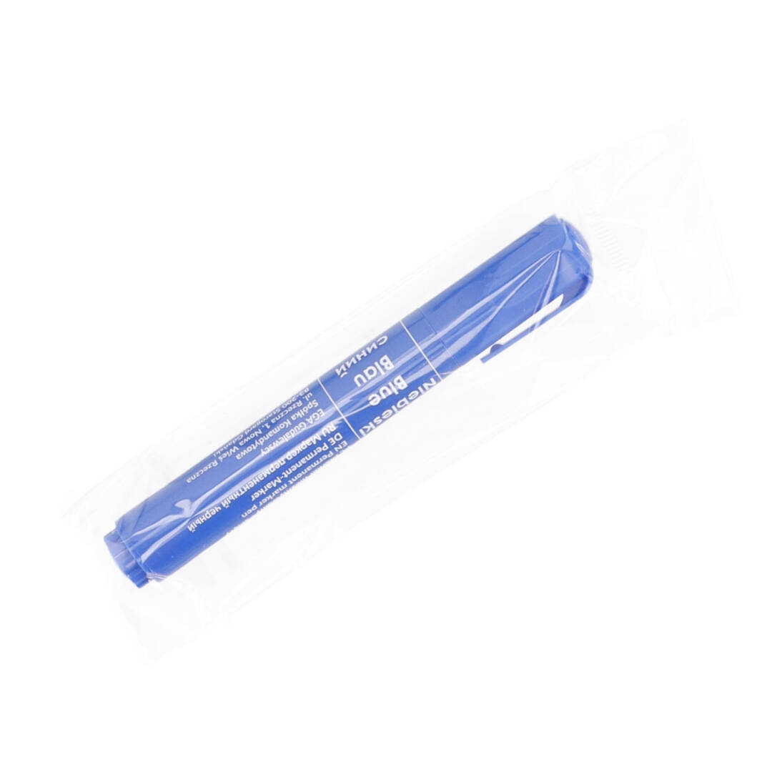 permanent marker blue bevelled 1