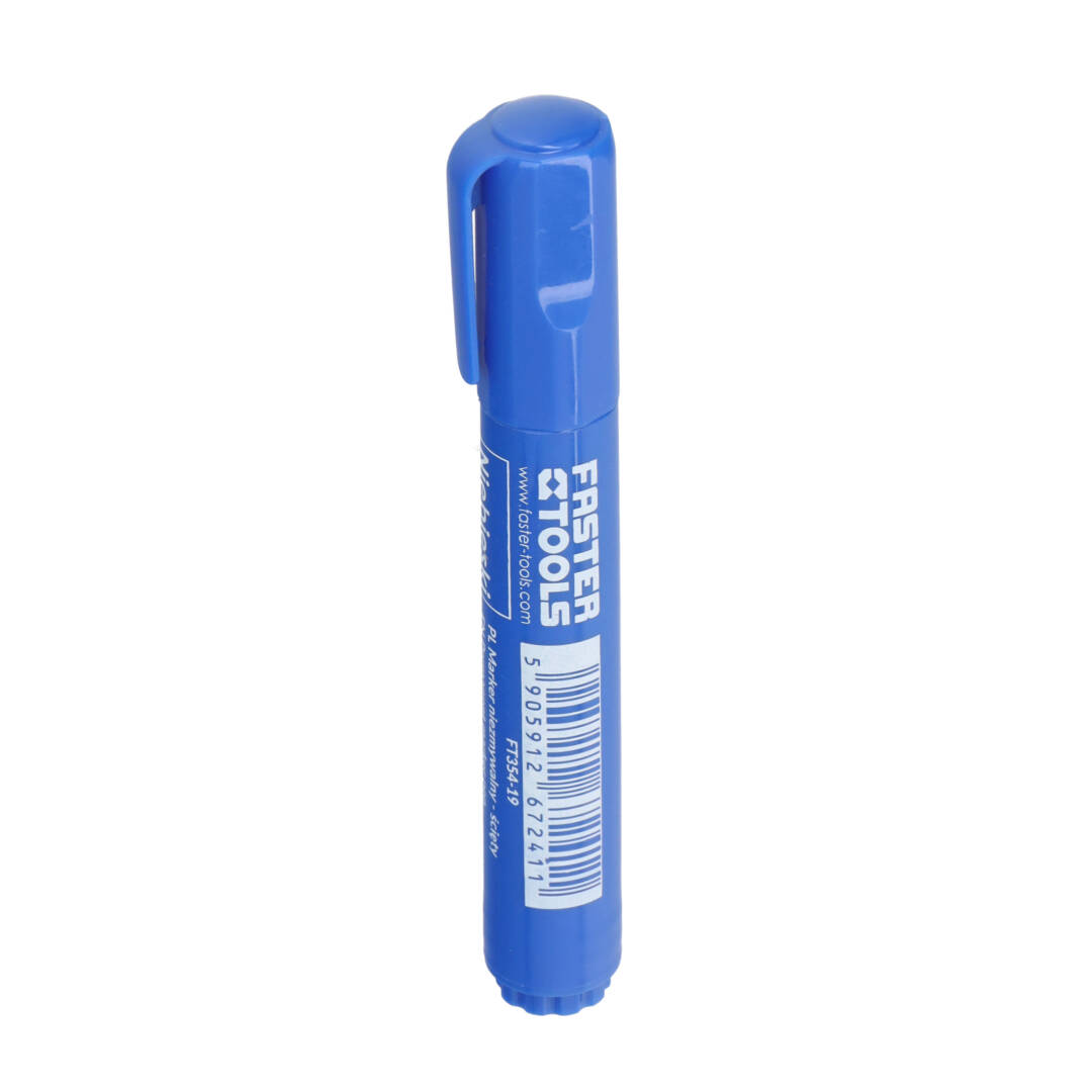 permanent marker blue bevelled 3