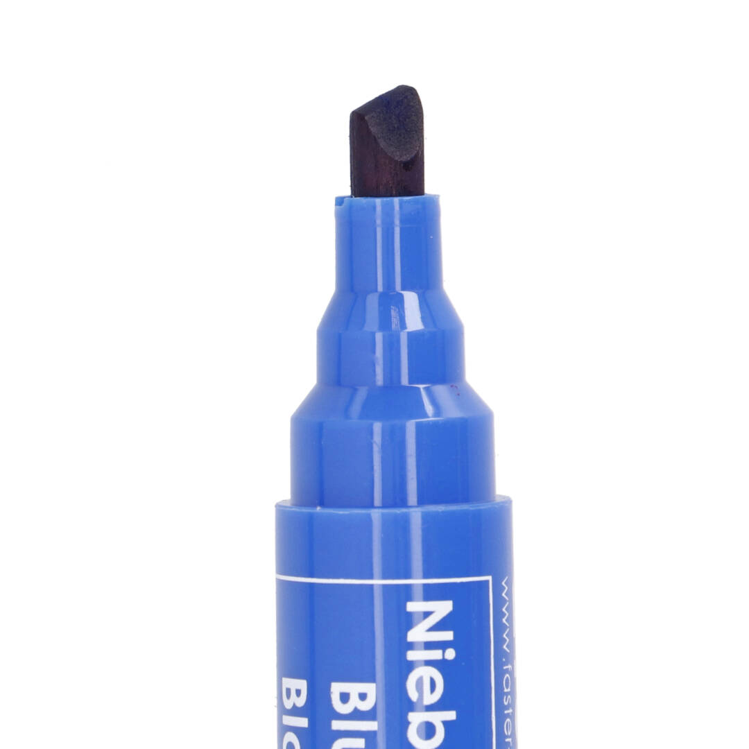permanent marker blue bevelled 4