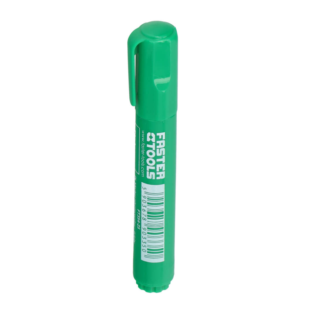 permanent marker green bevelled 3