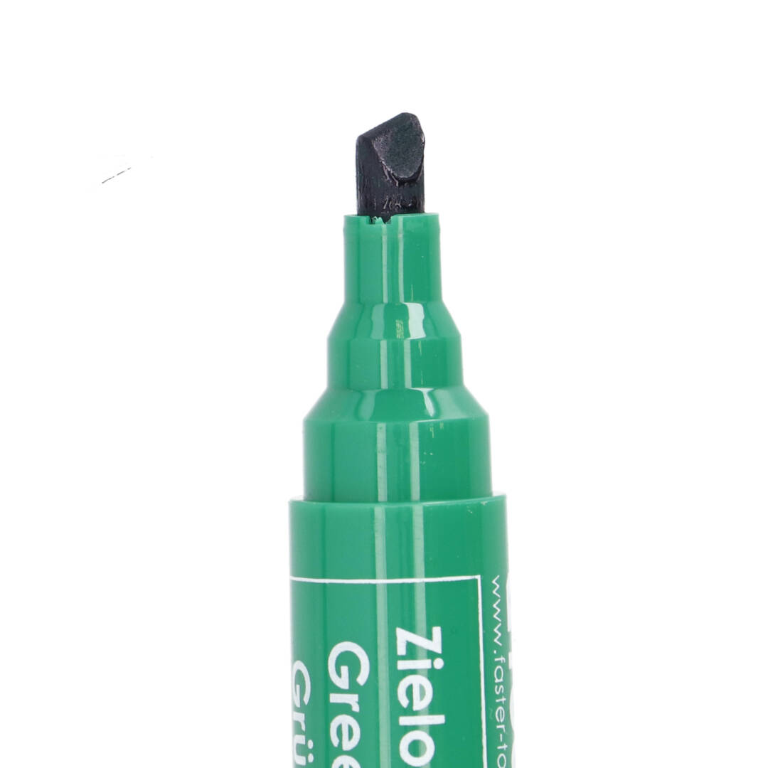 permanent marker green bevelled 4