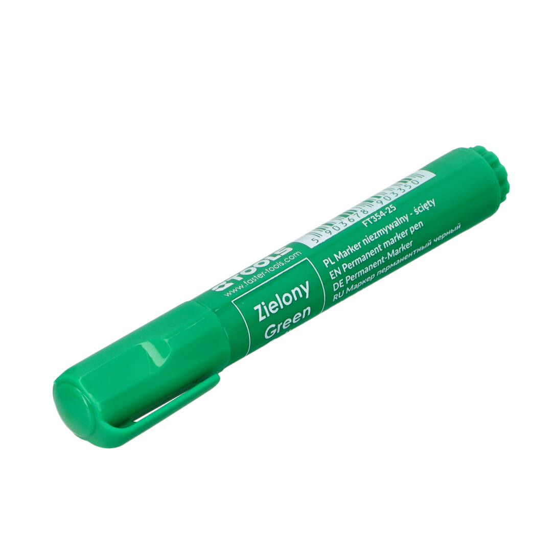permanent marker green bevelled