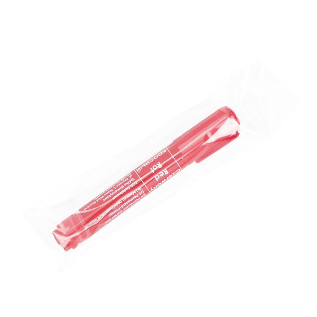 permanent marker red bevelled 1