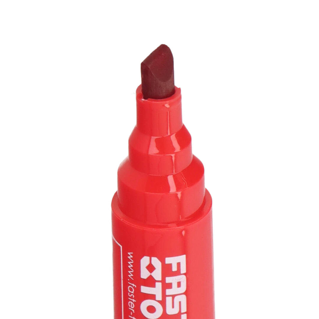 permanent marker red bevelled 4