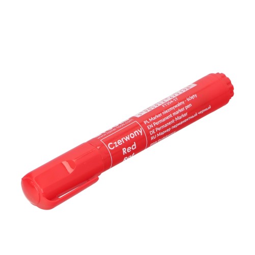 permanent marker red bevelled